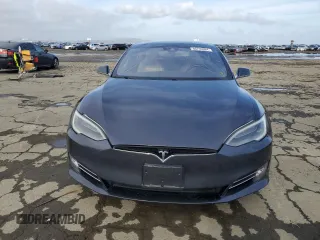2016 Tesla Model S 70 with VIN 5YJSA1E10GF147377, listed as a Copart auction lot 86799084 with 93,805 mi miles and Salvage Title. Bid and sale history available at DreamBid. Image 5.