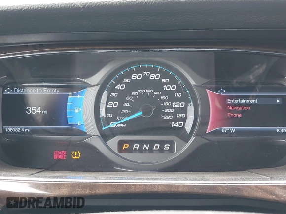 2015 Ford Taurus Limited with VIN 1FAHP2F82FG100260, listed as a IAAI auction lot 42677412 with 138,082 mi miles and . Bid and sale history available at DreamBid. Image 7.
