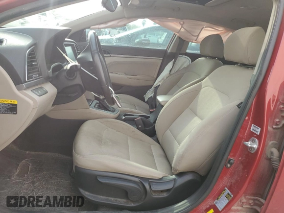 2018 Hyundai Elantra GL with VIN KMHD84LF5JU451092, listed as a Copart auction lot 46946555 with 104,815 mi miles and Clean Title. Bid and sale history available at DreamBid. Image 7.