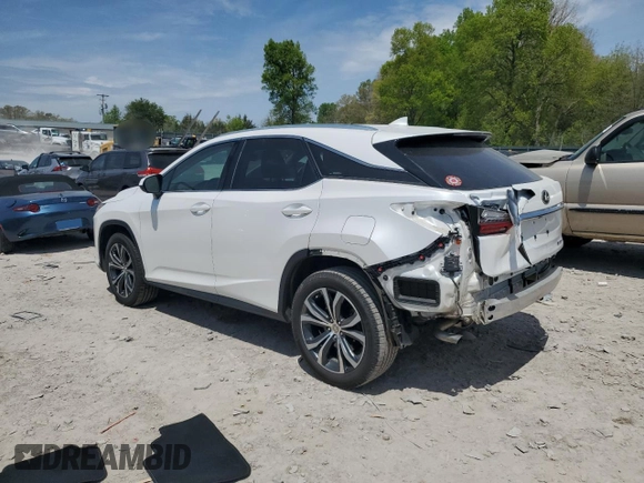 2017 Lexus RX 350 with VIN 2T2ZZMCA5HC087870, listed as a Copart auction lot 53675925 with 125,295 mi miles and Salvage Title. Bid and sale history available at DreamBid. Image 2.