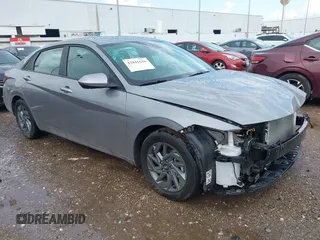 2024 Hyundai Elantra SEL with VIN KMHLM4DG0RU844976, listed as a IAAI auction lot 42841626 with 15,602 mi miles and . Bid and sale history available at DreamBid. Image 1.