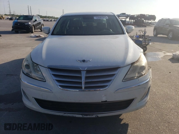 2013 Hyundai Genesis 3.8L z VIN KMHGC4DD5DU246546, wystawiony jako Copart lot #53562825 z przebiegiem 81 725 mil mil oraz Szkoda całkowita • Salvage title. Historia ofert i sprzedaży dostępna na DreamBid. Obrazek 5.