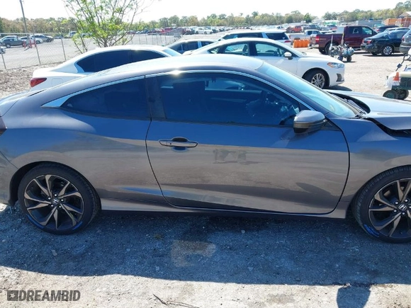 2019 Honda Civic Coupe Sport with VIN 2HGFC4B82KH304846, listed as a IAAI auction lot 41795970 with 37,442 mi miles. Bid and sale history available at carsss.com. Image 14.