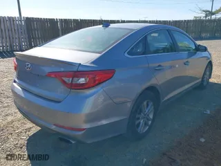 2017 Hyundai Sonata SE with VIN 5NPE24AF6HH537318, listed as a IAAI auction lot 41785789 with 115,013 mi miles. Bid and sale history available at carsss.com. Image 4.