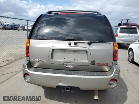 2002 GMC Envoy SLT with VIN 1GKDS13S022293912, listed as a Copart auction lot 51450845 with 0 mi miles and Salvage Title. Bid and sale history available at carsss.com. Image 6.