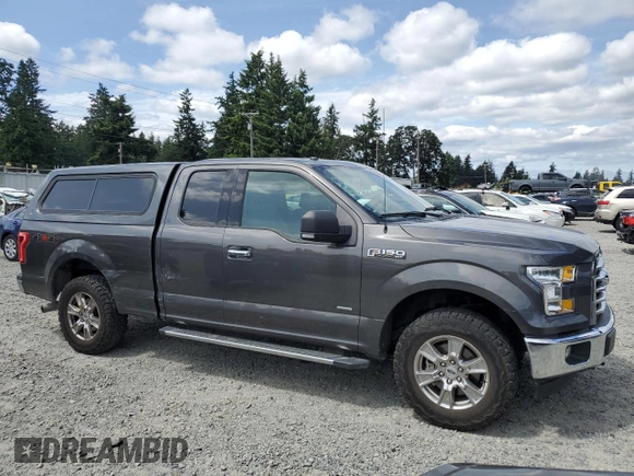2017 Ford F-150 XL с VIN 1FTEX1EP9HKC83320, выставлен на аукционе Copart как лот 62412895 с пробегом 117 721 миль миль и Списание • Salvage title. История ставок и продаж доступна на DreamBid. Изображение 4.