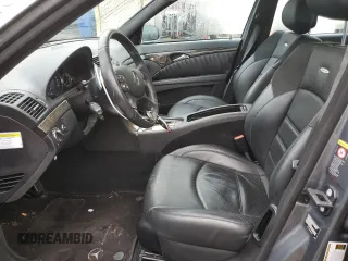 2007 Mercedes-Benz E 63 AMG with VIN WDBUF77X27B012109, listed as a Copart auction lot 86757394 with 60,309 mi miles and Salvage Title. Bid and sale history available at carsss.com. Image 7.