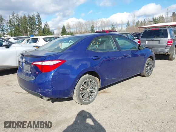 2014 Toyota Corolla L with VIN 5YFBURHE9EP070241, listed as a IAAI auction lot 41741565 with 122,797 mi miles and . Bid and sale history available at DreamBid. Image 4.