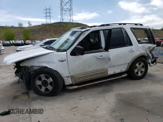 2005 Ford Expedition Eddie Bauer z VIN 1FMFU18525LB09713, wystawiony jako Copart lot #55100245 z przebiegiem Nie podano mil oraz Szkoda całkowita • Salvage title. Historia ofert i sprzedaży dostępna na DreamBid. Obrazek 1.
