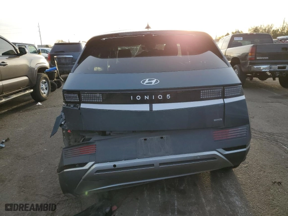 2023 Hyundai IONIQ 5 SEL with VIN KM8KNDAF0PU207197, listed as a Copart auction lot 48351605 with 10,732 mi miles and Salvage Title. Bid and sale history available at carsss.com. Image 6.