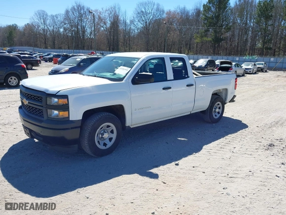 2014 Chevrolet Silverado 1500 Work Truck with VIN 1GCRCPEH9EZ218902, listed as a IAAI auction lot 41686568 with 132,006 mi miles. Bid and sale history available at carsss.com. Image 2.