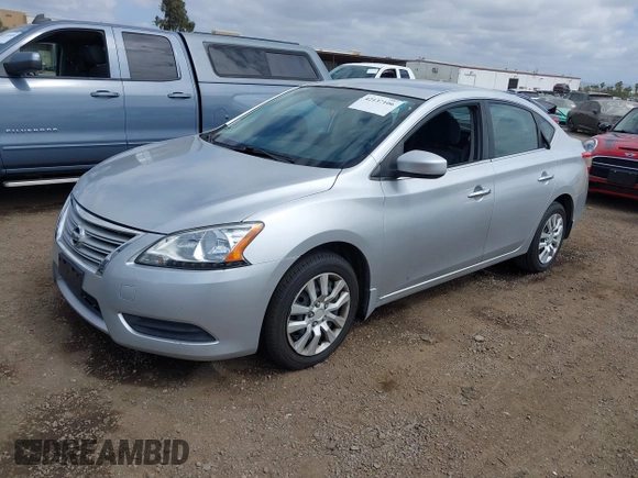 2015 Nissan Sentra SR with VIN 3N1AB7AP4FY290022, listed as a IAAI auction lot 42137106 with 106,189 mi miles and . Bid and sale history available at DreamBid. Image 2.