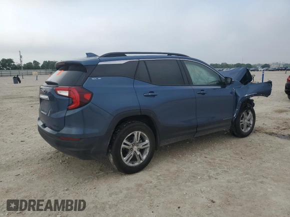 2024 GMC Terrain SLE z VIN 3GKALMEG6RL156475, wystawiony jako Copart lot #54344015 z przebiegiem 43 535 mil mil oraz Szkoda całkowita • Salvage title. Historia ofert i sprzedaży dostępna na DreamBid. Obrazek 3.