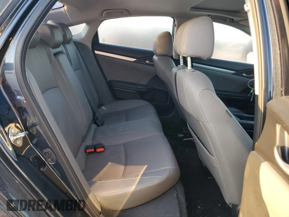 2017 Honda Civic Sedan EX-L with VIN 19XFC1F73HE015610, listed as a Copart auction lot 51962635 with 59,212 mi miles and Salvage Title. Bid and sale history available at carsss.com. Image 10.
