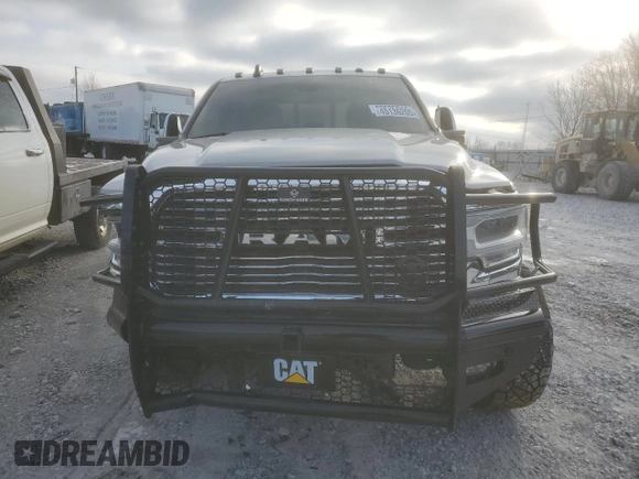 2024 Ram 3500 Laramie with VIN 3C63RRJLXRG272877, listed as a Copart auction lot 45136205 with 5,025 mi miles and Salvage Title. Bid and sale history available at carsss.com. Image 5.