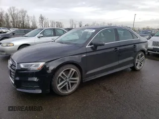 2018 Audi A3 Sedan Premium Plus with VIN WAUJ8GFF4J1028412, listed as a Copart auction lot 45542655 with 30,839 mi miles and Salvage Title. Bid and sale history available at carsss.com. Image 1.