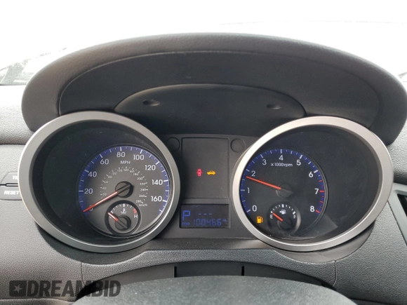 2010 Hyundai Genesis Coupe Grand Touring with VIN KMHHU6KH8AU034125, listed as a Copart auction lot 56064075 with 100,466 mi miles and Salvage title. Bid and sale history available at DreamBid. Image 9.