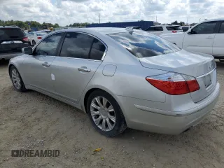 2009 Hyundai Genesis with VIN KMHGC46E79U043624, listed as a Copart auction lot 73968914 with 0 mi miles and Salvage Title. Bid and sale history available at carsss.com. Image 2.