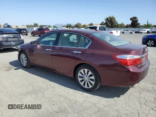 2014 Honda Accord Touring z VIN 1HGCR3F96EA000078, wystawiony jako Copart lot #57472545 z przebiegiem 122 115 mil mil oraz Szkoda całkowita • Salvage title. Historia ofert i sprzedaży dostępna na DreamBid. Obrazek 2.