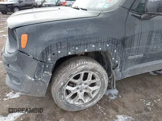 2016 Jeep Renegade Latitude with VIN ZACCJBBTXGPC51013, listed as a IAAI auction lot 41708394 with 150,512 mi miles. Bid and sale history available at carsss.com. Image 17.
