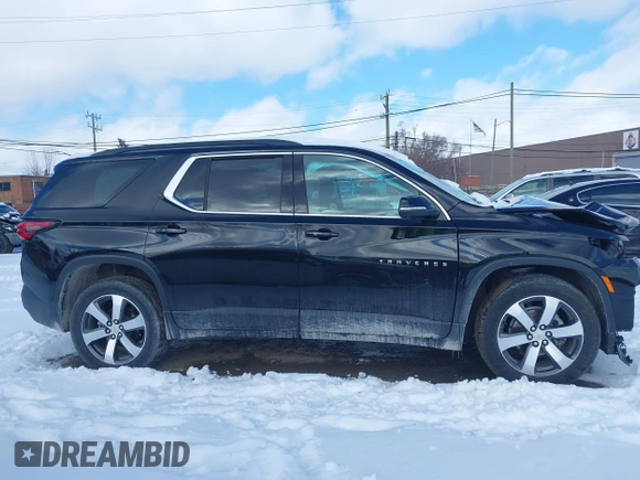2023 Chevrolet Traverse LT Leather with VIN 1GNEVHKW0PJ154971, listed as a IAAI auction lot 41571315 with 14,202 mi miles. Bid and sale history available at carsss.com. Image 13.