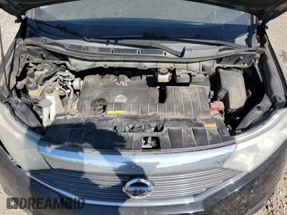 2013 Nissan Quest LE with VIN JN8AE2KP9D9071862, listed as a Copart auction lot 73657284 with 170,878 mi miles and Salvage Title. Bid and sale history available at carsss.com. Image 13.