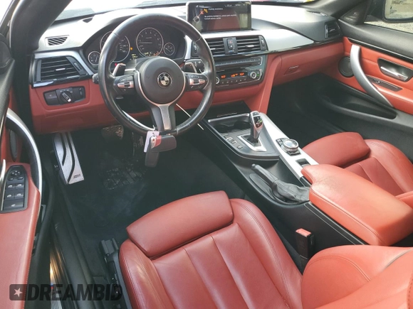 2014 BMW 4 Series 435i z VIN WBA3T3C56EJ877202, wystawiony jako Copart lot #77899314 z przebiegiem 102 773 mil mil oraz Szkoda całkowita • Salvage title. Historia ofert i sprzedaży dostępna na DreamBid. Obrazek 8.