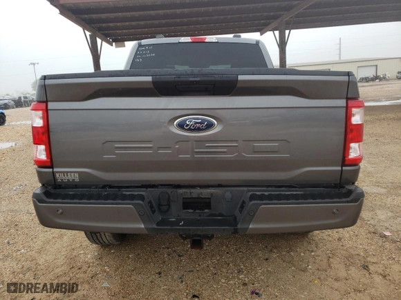 2022 Ford F-150 XL with VIN 1FTFW1E58NKE95532, listed as a Copart auction lot 44786255 with 0 mi miles and Salvage Title. Bid and sale history available at carsss.com. Image 6.