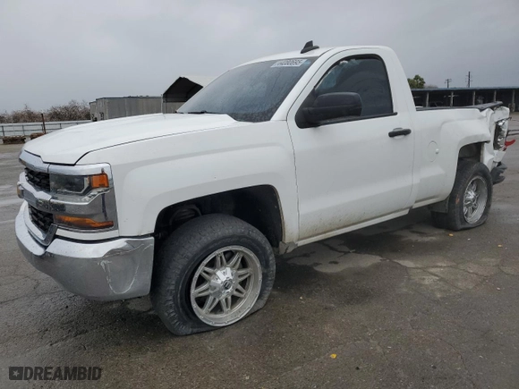 2018 Chevrolet Silverado 1500 Work Truck with VIN 1GCNCNEH7JZ238353, listed as a Copart auction lot 44080695 with 166,113 mi miles and Salvage Title. Bid and sale history available at carsss.com. Image 1.