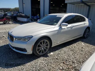 2016 BMW 7 Series 750i with VIN WBA7F0C56GGM20770, listed as a Copart auction lot 75985684 with 92,142 mi miles and Salvage Title. Bid and sale history available at carsss.com. Image 1.