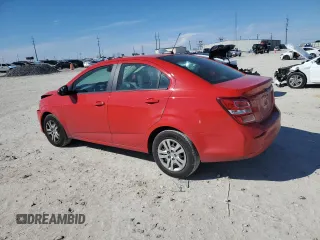 2019 Chevrolet Sonic LS z VIN 1G1JB5SB6K4147597, wystawiony jako Copart lot #46031495 z przebiegiem 59 905 mil mil oraz Szkoda całkowita • Salvage title. Historia ofert i sprzedaży dostępna na DreamBid. Obrazek 2.