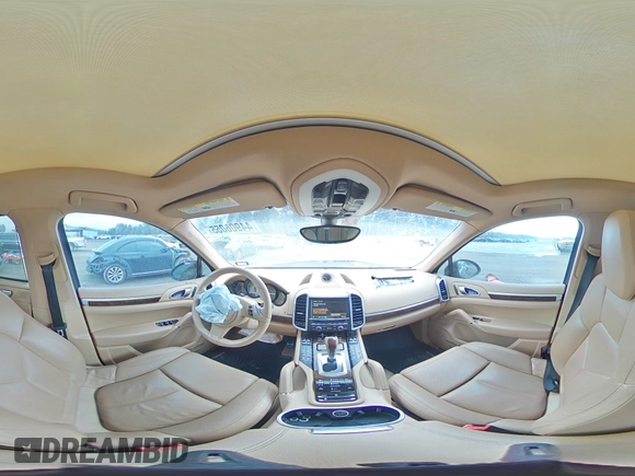 2014 Porsche Cayenne S with VIN WP1AB2A28ELA56038, listed as a Copart auction lot 44906055 with 158,600 mi miles and Salvage title. Bid and sale history available at DreamBid. Image 12.