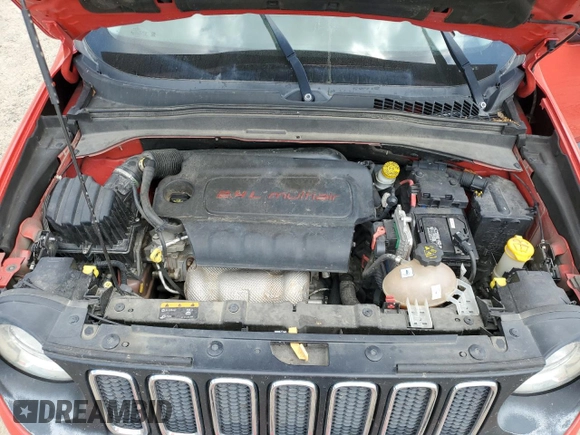 2017 Jeep Renegade Sport z VIN ZACCJAAB9HPF35320, wystawiony jako Copart lot #52431005 z przebiegiem 137 307 mil mil oraz Szkoda całkowita • Salvage title. Historia ofert i sprzedaży dostępna na DreamBid. Obrazek 13.