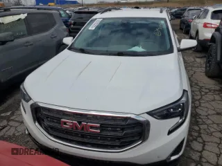 2020 GMC Terrain SLE z VIN 3GKALTEVXLL346442, wystawiony jako Copart lot #52283225 z przebiegiem 73 217 mil mil oraz Szkoda całkowita • Salvage title. Historia ofert i sprzedaży dostępna na DreamBid. Obrazek 5.