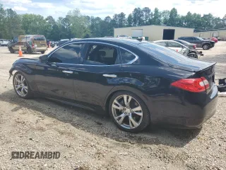 2013 Infiniti M z VIN JN1BY1AP6DM510194, wystawiony jako Copart lot #55293915 z przebiegiem 143 127 mil mil oraz Szkoda całkowita • Salvage title. Historia ofert i sprzedaży dostępna na DreamBid. Obrazek 2.