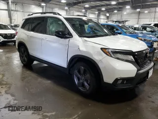 2020 Honda Passport Touring с VIN 5FNYF8H98LB000918, выставлен на аукционе Copart как лот 46877405 с пробегом 49 031 миль миль и Списание • Salvage title. История ставок и продаж доступна на DreamBid. Изображение 4.