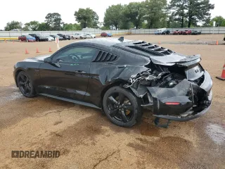2022 Ford Mustang GT with VIN 1FA6P8CF1N5142135, listed as a Copart auction lot 55276525 with 29,627 mi miles and Salvage title. Bid and sale history available at DreamBid. Image 2.
