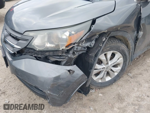 2013 Honda CR-V EX-L with VIN 2HKRM4H79DH664018, listed as a IAAI auction lot 41907086 with 196,150 mi miles. Bid and sale history available at carsss.com. Image 6.