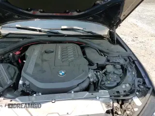 2023 BMW 3 Series M340i xDrive with VIN 3MW49FF01P8D07658, listed as a Copart auction lot 60369965 with 25,224 mi miles and Salvage title. Bid and sale history available at DreamBid. Image 16.