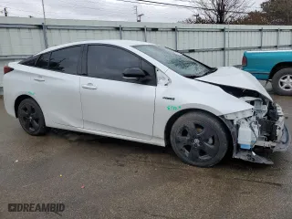 2021 Toyota Prius L Eco with VIN JTDKAMFU5M3129119, listed as a Copart auction lot 47732205 with 66,110 mi miles and Salvage Title. Bid and sale history available at carsss.com. Image 4.