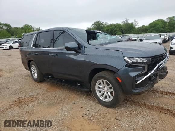 2021 Chevrolet Tahoe Commercial with VIN 1GNSKLED7MR441830, listed as a Copart auction lot 51984955 with Not provided miles and Salvage title. Bid and sale history available at DreamBid. Image 4.
