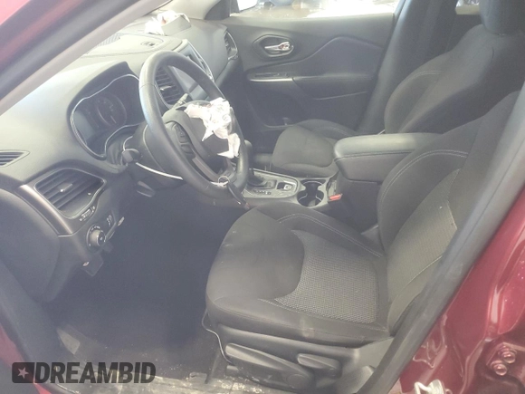 2019 Jeep Cherokee Latitude with VIN 1C4PJMCX0KD156840, listed as a Copart auction lot 56309475 with 25,320 mi miles and Salvage title. Bid and sale history available at DreamBid. Image 7.