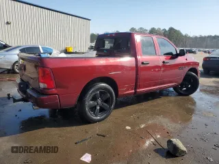2018 Ram 1500 Tradesman with VIN 1C6RR6FTXJS325513, listed as a Copart auction lot 88577155 with 150,636 mi miles and Salvage title. Bid and sale history available at DreamBid. Image 3.