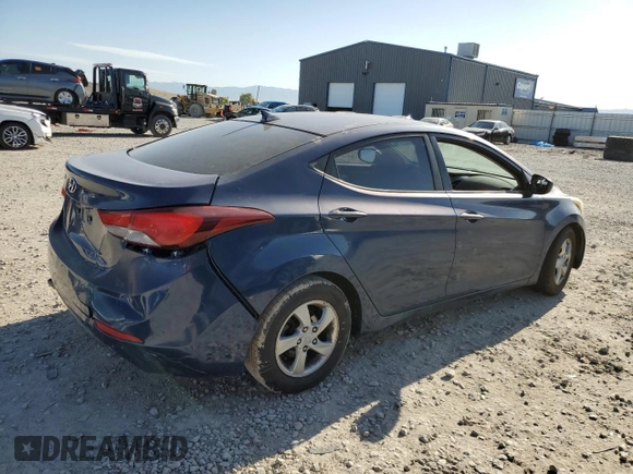 2014 Hyundai Elantra SE z VIN KMHDH4AE4EU190781, wystawiony jako Copart lot #57741175 z przebiegiem 147 410 mil mil oraz Szkoda całkowita • Salvage title. Historia ofert i sprzedaży dostępna na DreamBid. Obrazek 3.