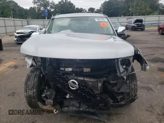 2020 Nissan Armada SL with VIN JN8AY2ND3LX017458, listed as a Copart auction lot 69870064 with 114,191 mi miles and Salvage Title. Bid and sale history available at carsss.com. Image 5.