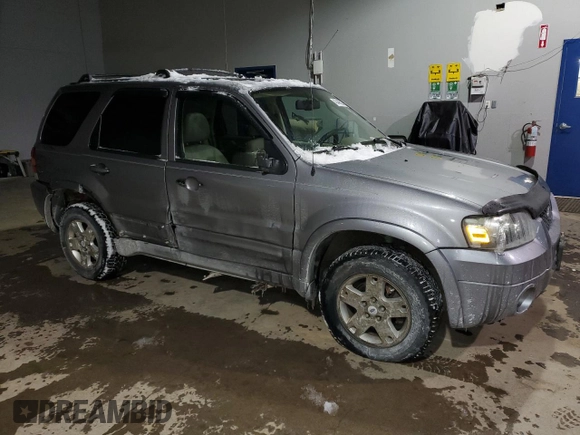 2007 Ford Escape Limited with VIN 1FMYU94127KA08867, listed as a Copart auction lot 43440525 with 160,813 mi miles and Non Repairable. Bid and sale history available at carsss.com. Image 4.