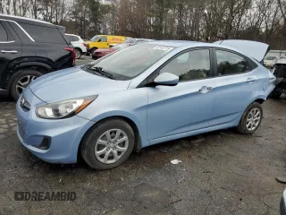 2013 Hyundai Accent GLS with VIN KMHCT4AE9DU288861, listed as a Copart auction lot 46148715 with 154,396 mi miles and Salvage Title. Bid and sale history available at carsss.com. Image 1.