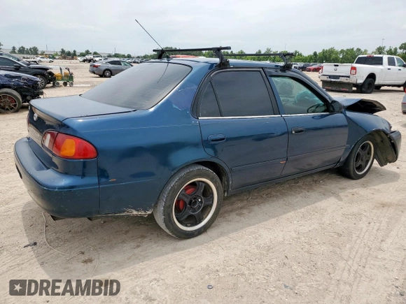 1998 Toyota Corolla VE with VIN 2T1BR18E6WC072503, listed as a Copart auction lot 58751795 with 306,052 mi miles and Salvage title. Bid and sale history available at DreamBid. Image 3.