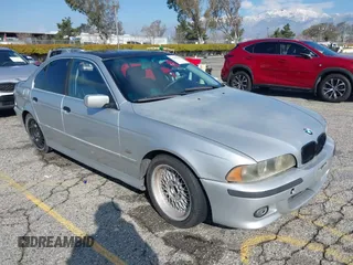 2001 BMW 5 Series 525iA with VIN WBADT43431GX21028, listed as a IAAI auction lot 41750416 with Not Provided miles. Bid and sale history available at carsss.com. Image 1.