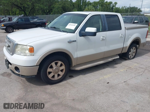 2007 Ford F-150 XLT с VIN 1FTPW12V87KD47554, выставлен на аукционе IAAI как лот 42619051 с пробегом 183 962 миль миль и . История ставок и продаж доступна на DreamBid. Изображение 2.
